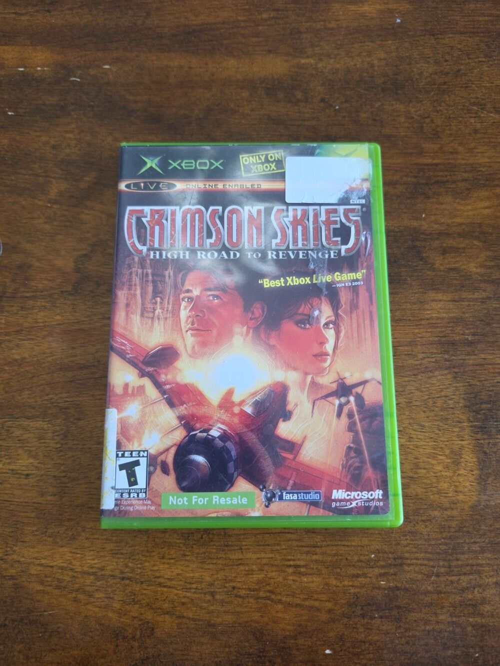 Crimson Skies High Road to Revenge Microsoft Xbox 2003 Original Game Tested